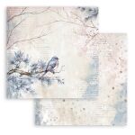 STP Cardstock - Create Happiness Dewdrops Bird