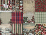 FDC Paper Pack 8x8" - Nostalgic Christmas
