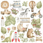 FDC Paper Pack 8x8" - Funny Fox Boy