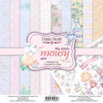 FDC Paper Pack 8x8" - My little Mousy Girl