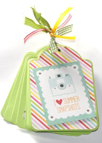 SRH Bastelkit - Tag Book I Love Summer