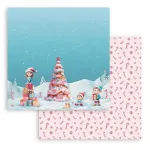 STP Paper Pad 8x8" - Candy Christmas