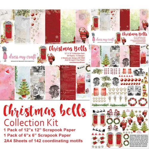 DMC Collection Kit - Christmas Belles Collection Kit