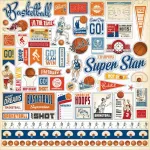 CTB Paper Pad 12x12" - Slam Dunk Collection Kit