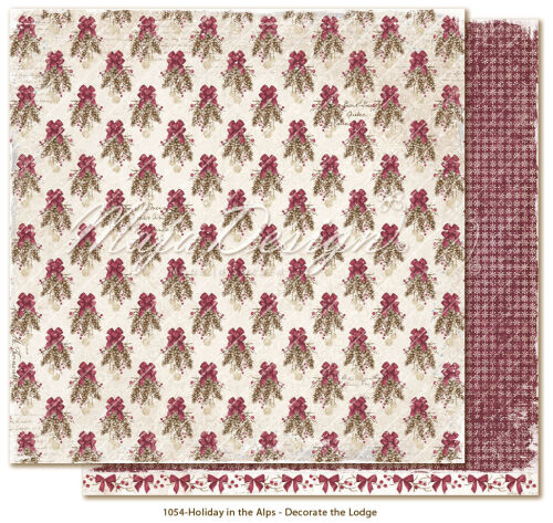 MJD Cardstock - Holiday in the Alps Decorate the Lodge