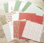 PIO Cardstock-Set 6x6" - Lets be Jolly