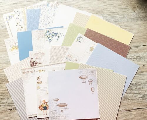 PIO Cardstock-Set 6x6" - My beloved Son