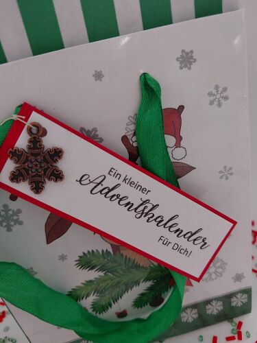 SRH Limited Edition - Fröhlicher Adventssonntage-Kalender (grün)