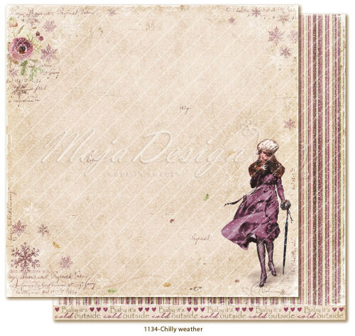 MJD Cardstock - Winter is coming Chilly Weather