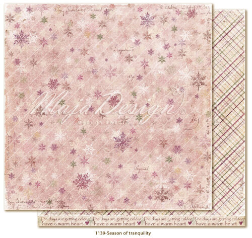 MJD Cardstock - Winter is coming Season of Tranquility