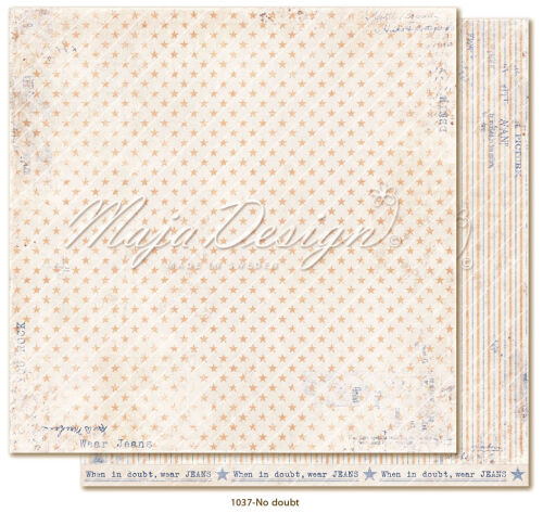 MJD Cardstock - Denim & Girls No Doubt