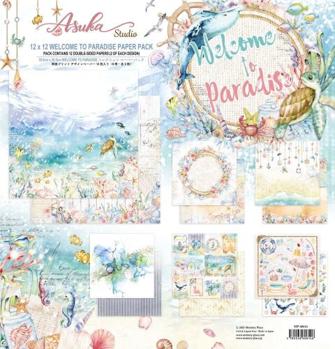 MMP Paper Pack 12x12 - Welcome to Paradise