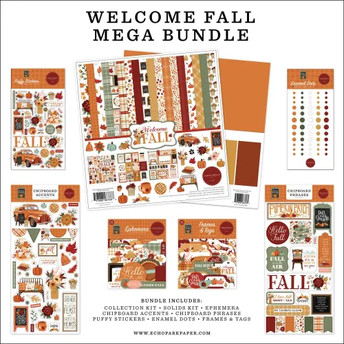 CTB Paper Pack 12x12" - Welcome Fall Mega Bundle