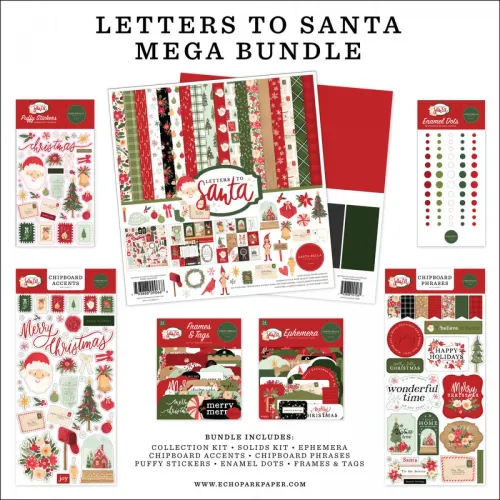 CTB Paper Pack 12x12" - Letters to Santa Mega Bundle