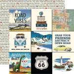 CTB Paper Pack 12x12" - Collection Kit Road Trip