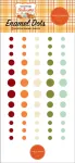 CTB Embellishments - Enamel Dots Welcome Autumn
