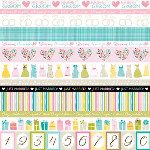 BLB Cardstock - Love & Marriage Borders