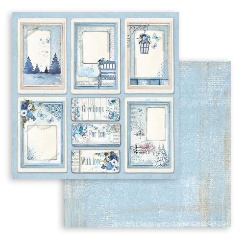 STP Cardstock - Blue Land Cards