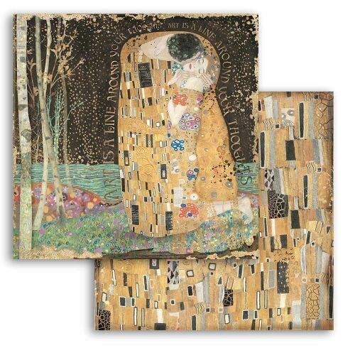 STP Cardstock - Klimt The Kiss