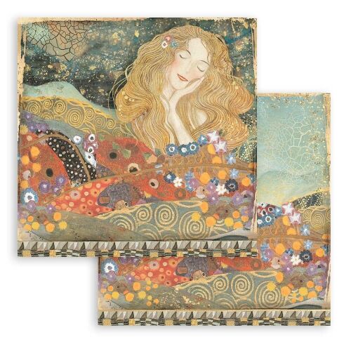 STP Cardstock - Klimt From the Beethoven Frieze