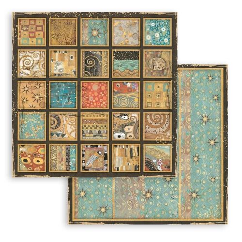 STP Cardstock - Klimt Square Textures