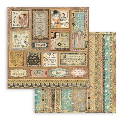 STP Cardstock - Klimt Quotes & Labels