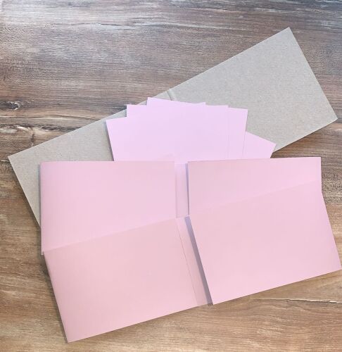 SRH Album DIY für 4x6" Cards Rose Querformat