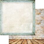 MMP Paper Pack 12x12 - Brick Wall & Frames