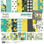 SST Paper Pack 12x12" - Collection Kit Lemon Twist