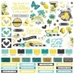 SST Paper Pack 12x12" - Collection Kit Lemon Twist