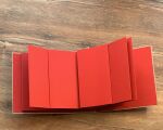 SRH Exklusive Stanzteile - SPECIAL EDITION Album DIY Red 158x158x50 mm