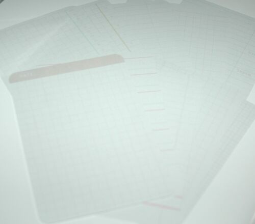 AMC Project Life Cards 4x6" - Ledger Cards