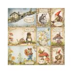 STP Fabric Sheets 12x12" - Hidden Grove