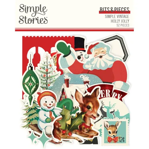 SST Bits & Pieces - Simple Vintage Holly Jolly