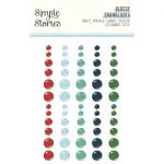 SST Embellishments - Enamel Dots Flannel Season