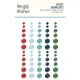 SST Embellishments - Enamel Dots Flannel Season