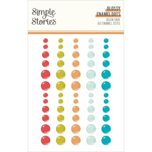 SST Embellishments - Enamel Dots Book Fair