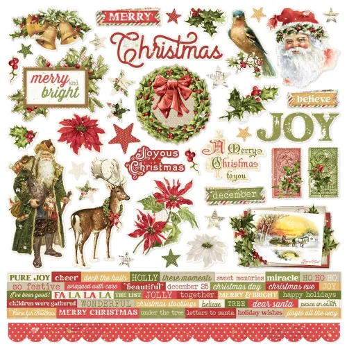 SST Sticker - Simple Vintage Yuletide