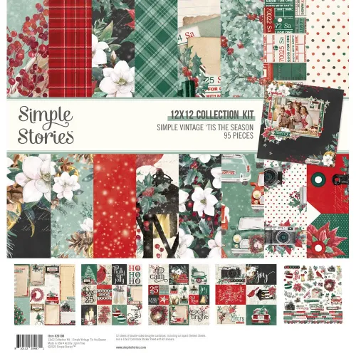 SST Paper Pack 12x12" - Collection Kit tis the Season