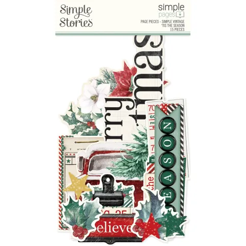 SST Pages Pieces - Simple Vintage tis the Season