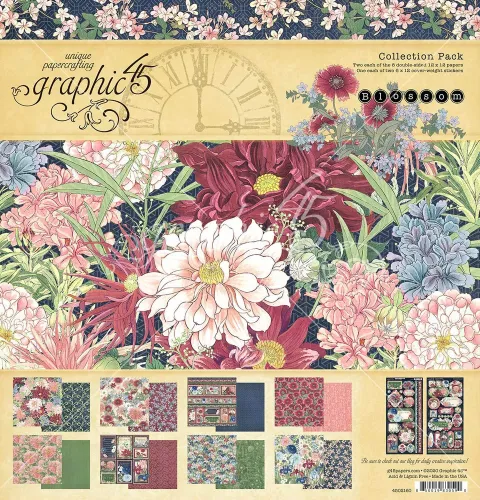 G45 Paper Pack 12"x12" - Blossom Collection Pack
