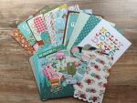 SST Paper Pad 6x8" - Simple Vintage Snow Pine Lodge Kit