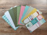 SST Paper Pad 6x8" - Simple Vintage Snow Pine Lodge Kit