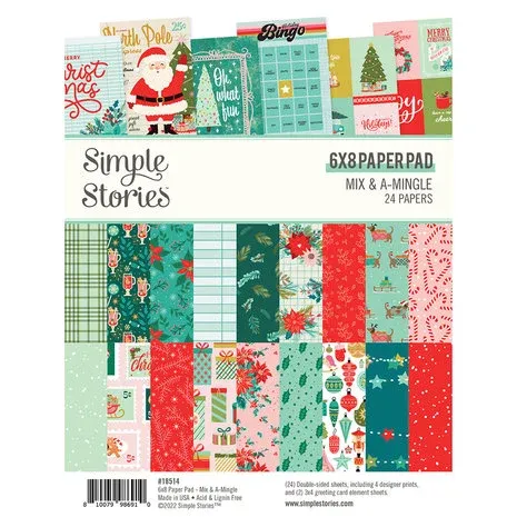 SST Paper Pad 6x8" - Mix & A-Mingle