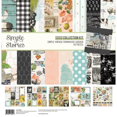 SST Paper Pack 12x12" - Collection Kit Farmhouse Garden